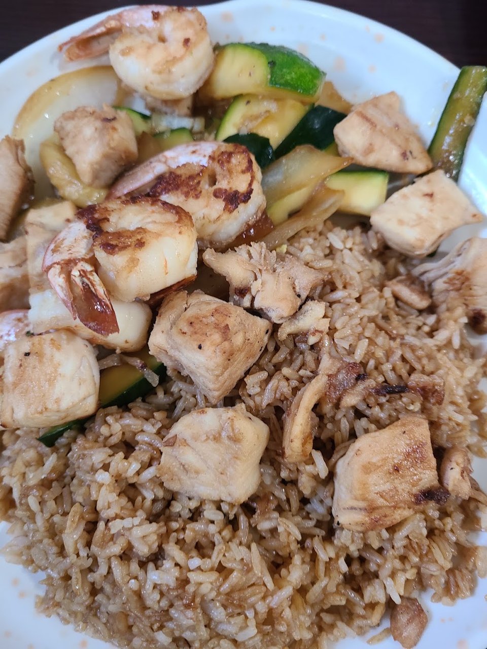 Combination Chicken and Jumbo Shrimp